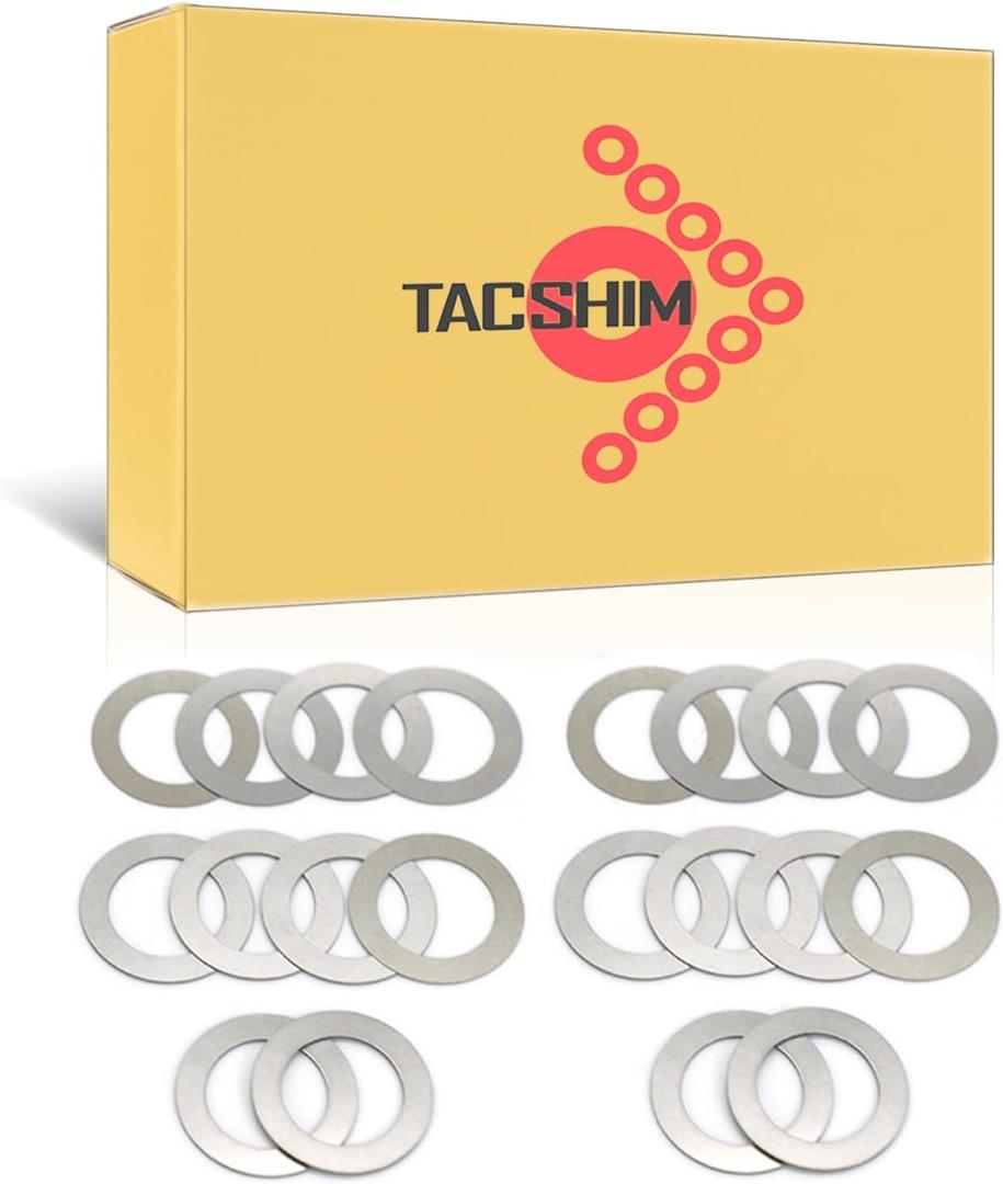 Shim Kit for 1/2"x28 Thread Barrel Muzzle Devices Alignment Set .223/5.56 (20 Pak)