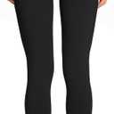 Rrosseyz Womens High Waisted Lounge Athletic Legging Pants (Black, M)