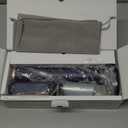 Travel Steamer for Clothes with 180 ml Water Tanks,15s Fast Heat-up,24 g/min Strong Steam Performance, Portable Garment Steamer with Touch Control, LED Display, Steam Iron(Blue Gold)