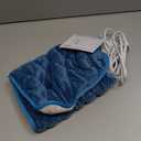 Deepsoon Heating Pad,Electric Heating Pads for Back,Neck,Moist Heating Pad for Abdomen Shoulder Knee Legs,Dry/Moist Heat&Auto Shut Off,Mother's Day Birthday for Men and Women,Weighted Blue,24x12 Inch