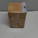 Refillable Glass Foam Soap or Lotion Dispenser for Kitchen and Bathroom with Large Gold Pump (Striped Pattern-Pink)