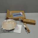 CAROTE Non Stick Frying Pan Skillet, Omelet Pan, Healthy Non Toxic Granite Chef Pan, Induction Compatible Egg Frying Pan with Heat-Resistant Handle, PFOA-Free, Cream White, 8"