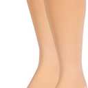 NuVein Medical Compression Stockings, 30-40 mmHg Support, Women & Men Knee Length, Open Toe, Beige, 2X-Large