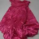 Women's Sexy One Shoulder Irregular Dress Split Cocktail Party Maxi Dresses L