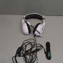 Ozeino Gaming Headset for PC, Ps4, Ps5, Xbox Headset with 7.1 Surround Sound Gaming Headphones with Noise Canceling Mic, LED Light Over Ear Headphones for Switch, Xbox Series X/S, Laptop, Mobile White