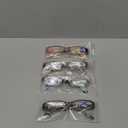 Kerecsen Women's Reading Glasses 4 Pairs Ladies Fashion Spring Hinge Readers +3.0
