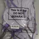 Thiccywoov 8 Pcs Large Christmas Flower Magnolia Flowers Christmas Tree Decoration Artificial Poinsettia Stems Velvet Xmas Ornaments for Xmas Tree Table Decor(Purple,16 Inch)