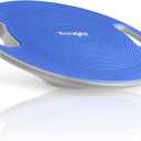 Yes4All Upgraded Wobble Balance Board, 16.34" TPE Non-slip, Stability Board for Home Gym, Standing Desk & Physical Therapy (E. Classic Blue)