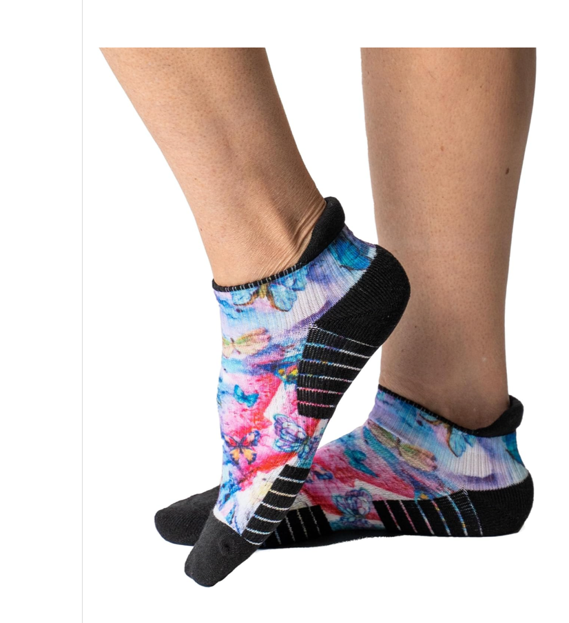 Viasox Ankle Compression Socks for Women & Men, 14 mmHg Support Improves Circulation, Extra Cushioned