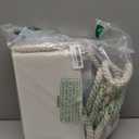 Closet Storage Bins, Linen Closet Organizers and Storage Basket for Shelves, Collapsible Shelf Baskets for Organizing Shelves, Bedroom Clothes Basket, Beige, 4 Pack (11 " L x 8 " W x 6 " H)