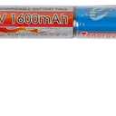 Tenergy Airsoft Battery 9.6V 1600mAh NiMH Stick Battery High Performance Stick Type Batteries w/Mini Tamiya Connector for Airsoft