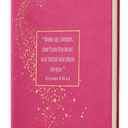 Pink Glitter Christian Notebook
