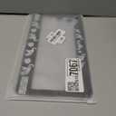 Tribal Elephant License Plate Frame Animal License Plate Holder Personalise Stainless Steel Funny Design Compatible with Standard License Plate Frames for USA Canada 6 X 12 Inch 2 Holes with Screws