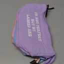 6 Pack Small Canvas Makeup Bags with Zipper for Women, 3 Colors/Designs (8 x 4 x 6 In) 