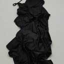 Women’s Satin Slip Dress – Black, Size L