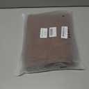 ESOFT Womens Dress Pants 27"/29"/31 Business Work Pants Wide Leg Pull On High Waisted Casual Stretchy Trousers Pockets (Brown, XS)