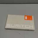 SURITCH for Samsung Galaxy S24 Case with 360 Rotatable Hand Strap Phone Grip & Invisible Kickstand & Slide Camera Cover, Rugged Shockproof Protective Cover for S24 -Black