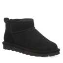 BEARPAW Women's Shorty Black Size 11 | Women's Ankle Boot | Women's Slip On Boot | Comfortable Winter Boot