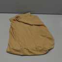 SweatyRocks Women's Bodysuit Mock Neck Casual Ruched Long Sleeve Jumpsuit (Medium, Brown)