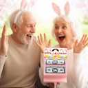2 x Easter Money Envelopes For Cash - 10 Slots Cash Gift Card Holders Surprise Envelope, Birthdays, Parties,Fun Creative Money Gift Idea for Women, Men, Kids, Teens, Parents, Friends (Pink, 1Pcs)