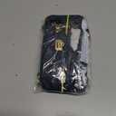 UnnFiko Wallet Phone Case Compatible with iPhone 17 Pro, Cute Light Luxury Bag Design, Purse Flip Card Pouch Cover Soft Silicone Case with Handstrap Long Shoulder Strap (Dark Green, iPhone 17 Pro)