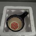 OZY Handpainted Soup Bowl with Handle,Ceramic Cereal Bowl Great for Soup, Ice cream, Fruits,Snack,Microwave &Dishwasher Safe (Snow Ink Plum Pink)