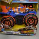 Hot Wheels Monster Trucks Remote Control Toy Vehicle, Large-Scale RC Tiger Shark Climber with 3 Modes of Play for Racing, Climbing & Stunting