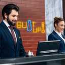Suit up Neon Sign USB Powered Motivational Word Neon Light Sign Dimmable Fashion Man Tie LED Light Sign for Clothing Store Suit Shop Dressing Room Cloakroom Office Man Cave Party Wall Decor