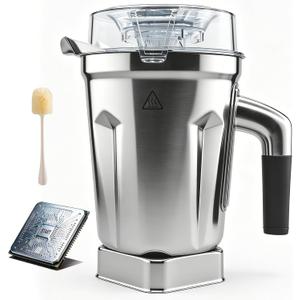 64oz Stainless Steel Blender Container Compatible with Vitamix
