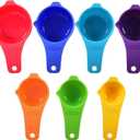 Measuring Cups Set of 7, Assorted Colors