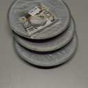 3 x 3 In 1, Aidacom Microwave Mat & Food Cover- 10" Mat as Bowl Holder, 8" as Bowl Cover, Collapsible Lid for Plates Dishes Splatter Guard, Multi-Purpose Silicone Mat & Kitchen Colander for Meal Prep,Grey