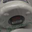 OXO Good Grips Compact Toilet Brush & Canister, Toilet Bowl Brush and Holder with Automatic Canister Door, Bathroom and Small Spaces Cleaning Supplies Essential (1 Count (Pack of 1), White)