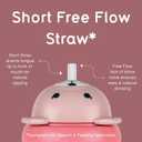 TUM TUM Tippy Up Free Flow Sippy Cup (No Valve), Sippy Cup for Toddlers, BPA Free (Betsy Bear 200ml)