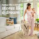 Graco Slim Spaces Compact Baby Swing - Indoor Infant Swing, Baby Registry Must Have, Gifts for New Parents