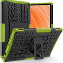 TASSKTO for（2023 Release TabletFIre 10 inch Case 13thGeneration, Also for Sony Nokia 10in Green