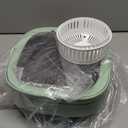 Portable Washing Machine,16L Laundry Washer with 3 Modes Deep Cleaning for Underwear,Baby Clothes,Shirt,Small Delicates. Mini Foldable Washer and Dryer Combo for Apartment,Hotel,Camp,RV,Travel(Green)