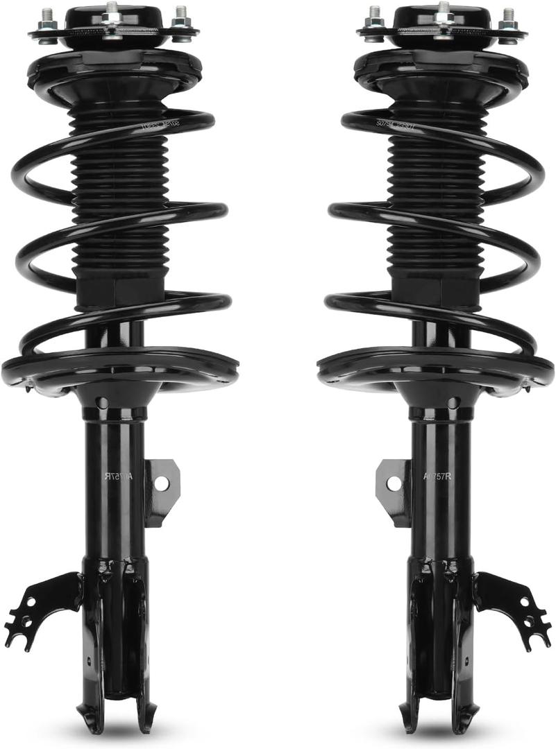 ILONPA 1333375L 1333375R Front Struts Shocks Assemblies w/Coil Spring for 2012-2017 Toyota Camry ONLY (2.5L SE) / 2015 & 2017 Camry ONLY (2.5L XSE) - [15-17 Camry Only for w/Sport Tuned Suspension]