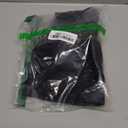 OEAK Women Soft Comfortable Bra No Underwire Jelly Bras Seamless Full Coverage Supportive Bralette Everyday Sports Tshirt Bra (X-Large, Black)