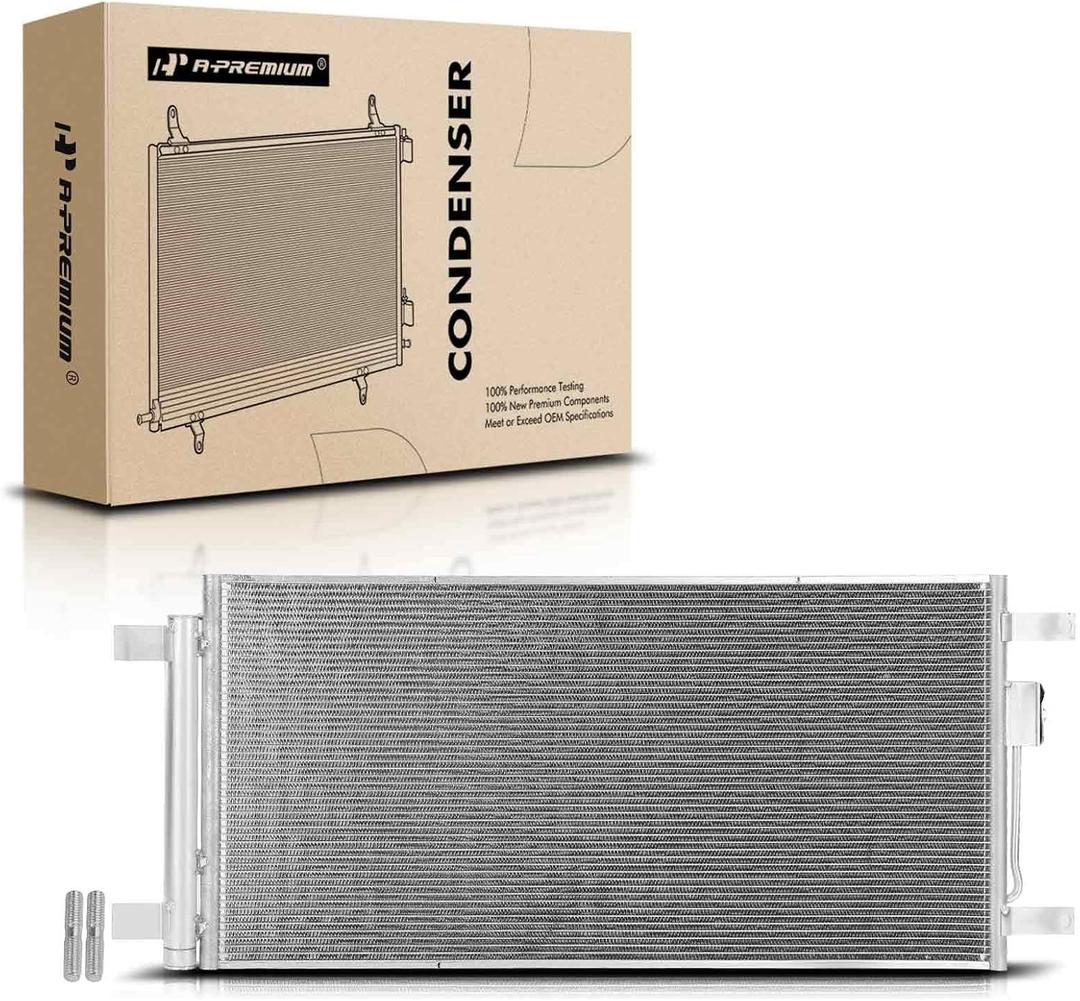 A-Premium Air Conditioning A/C Condenser Compatible with Ram 2500 2019-2022, 3500 2019-2022, Replace# 97606Q5250