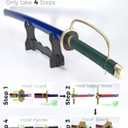 Cold Blade Katana Sword - 41 inches Katana Replica with Holster Belt and Display Stand - Sword with Authentic Design