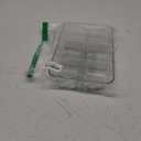 iDesign Clear Tea Bag & Sugar Packet Organizer for Drawer, Cabinet or Kitchen Countertop