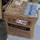 Homguava 3FT Bean Bag Chair: 3' Bean Bags with Memory Foam Filled, Large Beanbag Chairs Soft Sofa with Dutch Velvet Cover-Grey