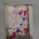 300 PCS Valentines Heart Stickers, Foam Stickers, Matte Valentines Crafts, Self-Adhesive Heart Foam Stickers 5 Colors Valentine Foam Adults Valentine's Presents (Multicolor1)