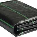 Weed Barrier Landscape Fabric Heavy Duty 6FT X 100FT Premium 3.2oz Ground Cover Landscape Fabric Gardening Mat,Woven Geotextile Fabric for Underlayment, Commercial Driveway Fabric