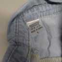 Denim Shirt Women Button Down Long Sleeve Jean Blouse Western Shirts Collared Chambray Casual Denim Tops Light Blue L