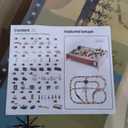 Tiny Land Large Wooden Train Table (47.9x35.2), 100PCS Train Set, 3 Storage Bins, Activity Playset for Kids Ages 3+