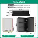 20 x 26 Medicine Cabinets for Bathroom, Oil Rubbed Bronze