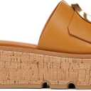 Franco Sarto Women's L-hoda (11, Tan Brown Leather)