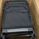 KROSER Hardside Expandable Carry On Luggage 22x14x9 Airline Approved With Front Business Pockets, 20 Inch Suitcases with Wheels, Carry on Suitcase with TSA Lock & USB Port, Black