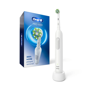Oral-B Pro 1000 Rechargeable Electric Toothbrush, White